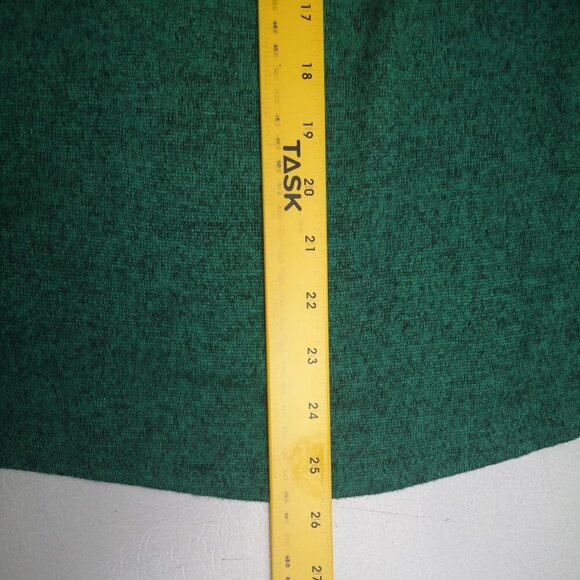 2 Dye 4 Ladies Size XL Bright Green Sweater with Lace Detail on Shoulders - Picture 10 of 10